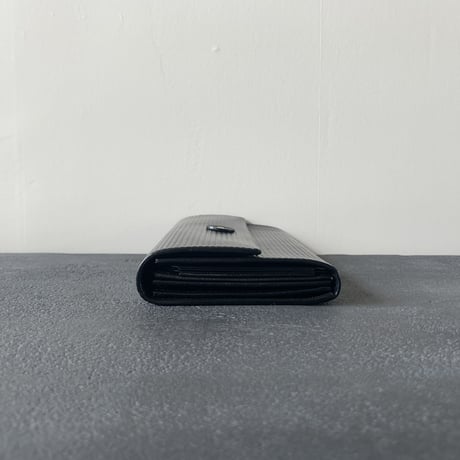 cardboard long wallet　 black