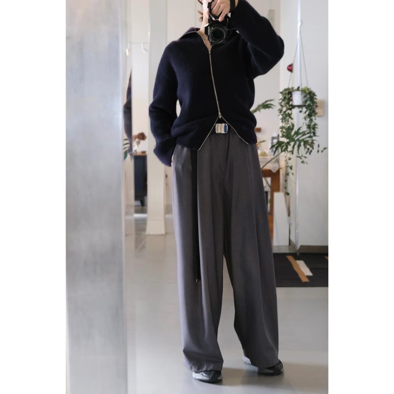 BATONER Woman CASHMERE FOX DRIVERS KNIT | geep