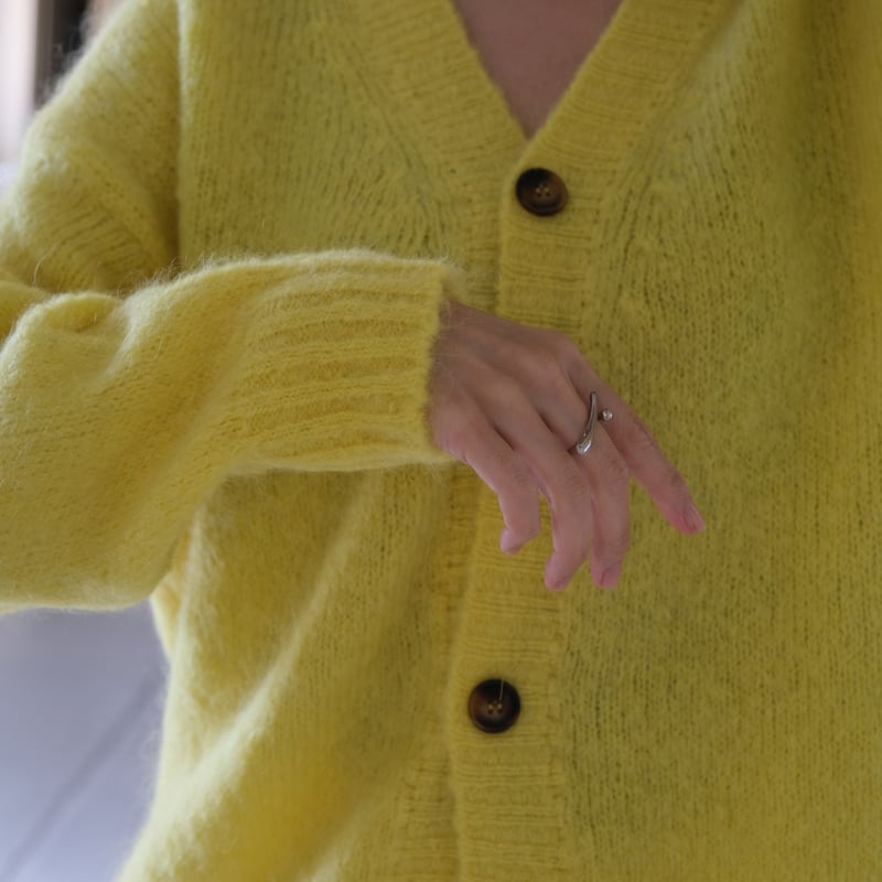 LES TRICOTSD'O レトリコドール Mohair Cardigan | geep LES TRICOTSD'O レトリコドール Mohair Cardigan | geep