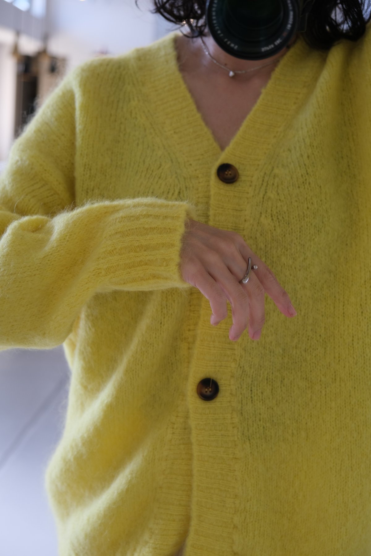 LES TRICOTSD'O レトリコドール Mohair Cardigan | geep