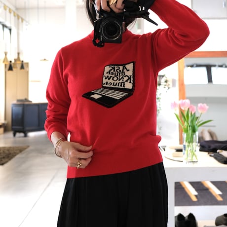 THOMAS MAGPIE　Ask much Know much knit　2224742
