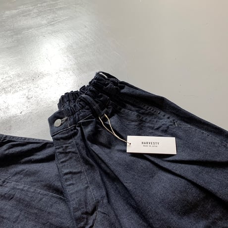 HARVESTY     DENIM CIRCUS PANTS　デニムサーカスパンツ / ワンウォッシュデニム　A11801 -98