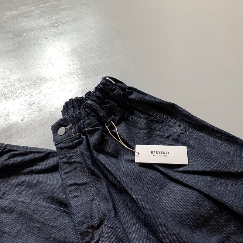 HARVESTY DENIM CIRCUS PANTS デニムサーカスパンツ / ワン