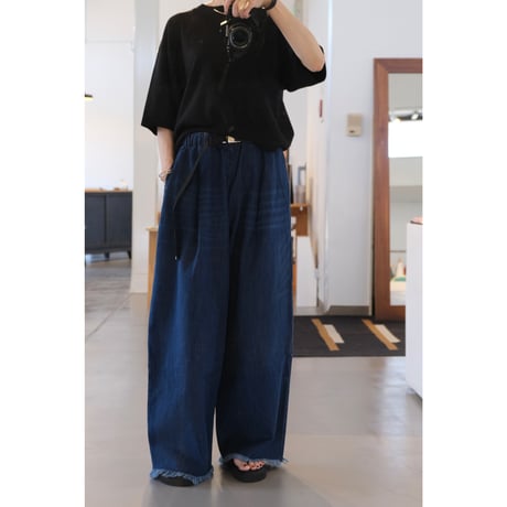 M53. BELTED DENIM PANTS  MP-016