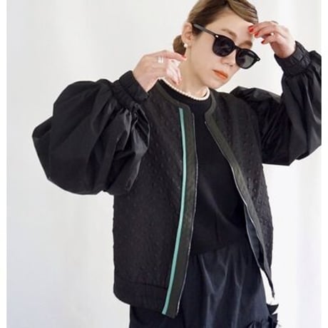 THOMAS MAGPIE　puff sleeve blouson【2223502】