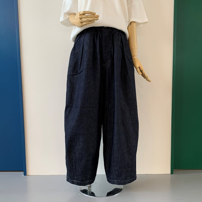 HARVESTY DENIM CIRCUS PANTS デニムサーカスパンツ / ワン...