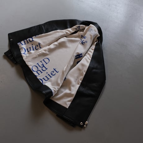THOMASMAGPIE　トーマスマグパイ　logo rider's jacket 【2213501】