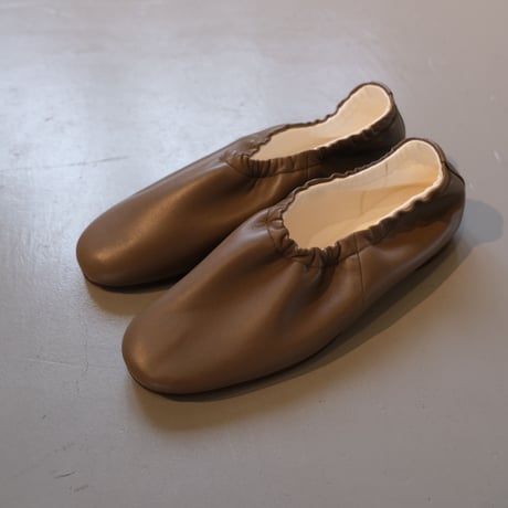 BEAUTIFUL SHOES　BALLETSHOES　BSS1712012　KAHKI BROWN