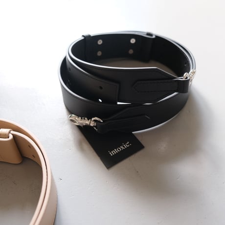 intoxic.　LEATHER STRAP silver　AC-007G