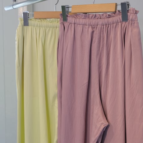 suzuki takayuki  gathered pants Ⅰ  T001-17