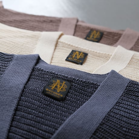 BATONER　Men THE SUMMER KNIT CARDIGAN　BN-22SM-036