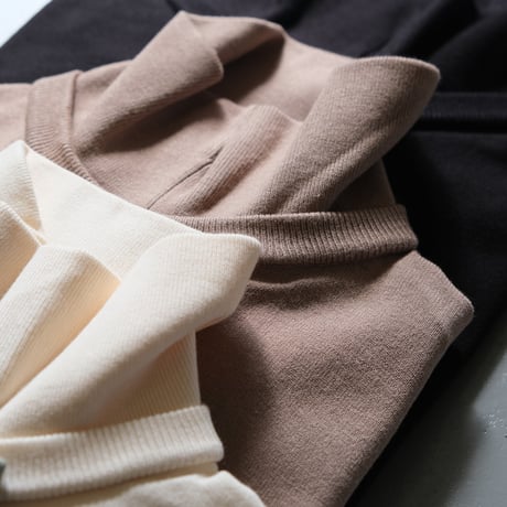 THOMAS MAGPIE　layered knit【2223707】