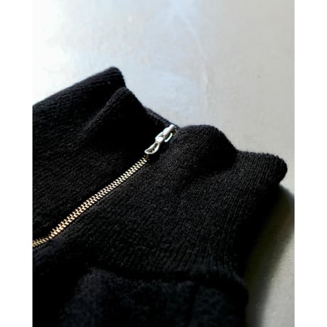 BATONER  Men BACKLOOP CAMEL HALF ZIP