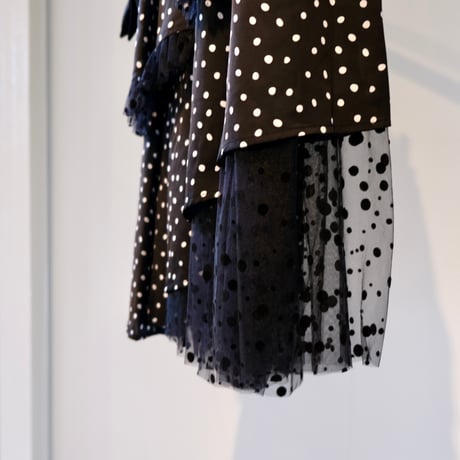 Thomas magpie  randomdot on dot skirt (2way)  2243606