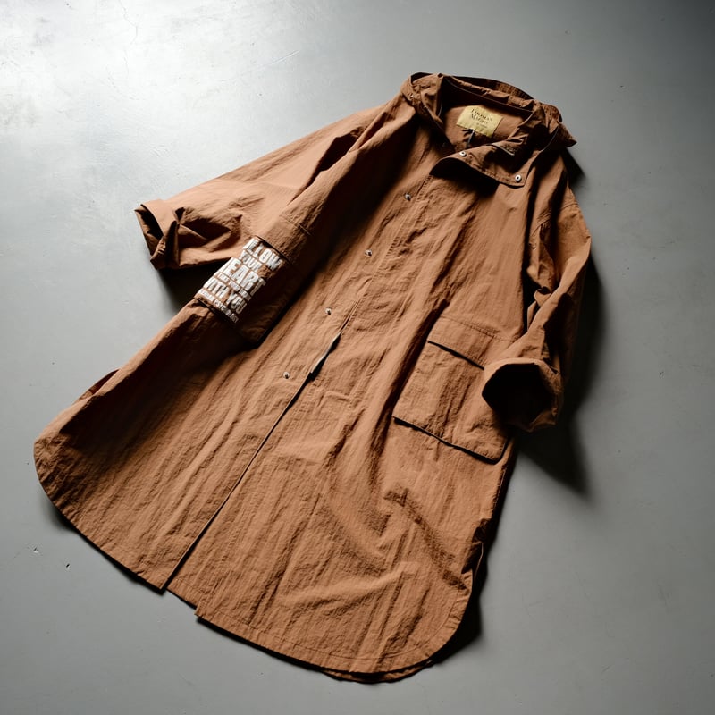 THOMAS MAGPIE nylon coat LOW【2221205】 | geep