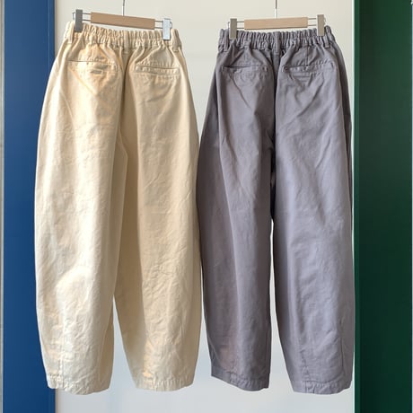 HARVESTY     CIRCUS PANTS　サーカスパンツ　　COL: 31 IVORY