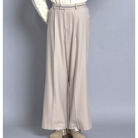 TOMAS MAGPIE　 WIDE TUCK PANTS