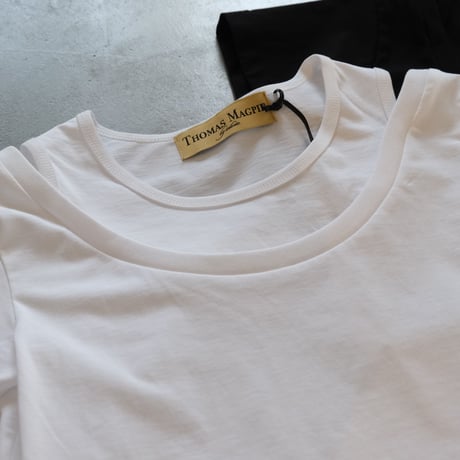 THOMAS MAGPIE  layered tee shirt【2232808】
