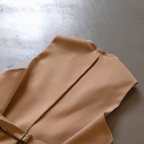THOMAS MAGPIE　linen vest【2232207】