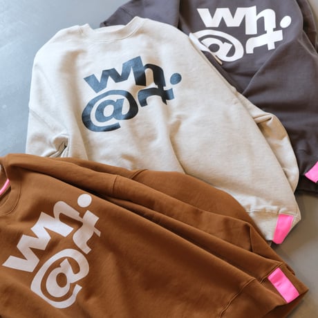 Thomas magpie sweat standard “WH@T”   2243870