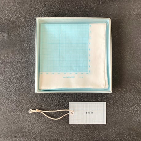 graph paper handkerchief