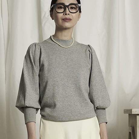 THOMAS MAGPIE　sleeve volume knit【2231707】