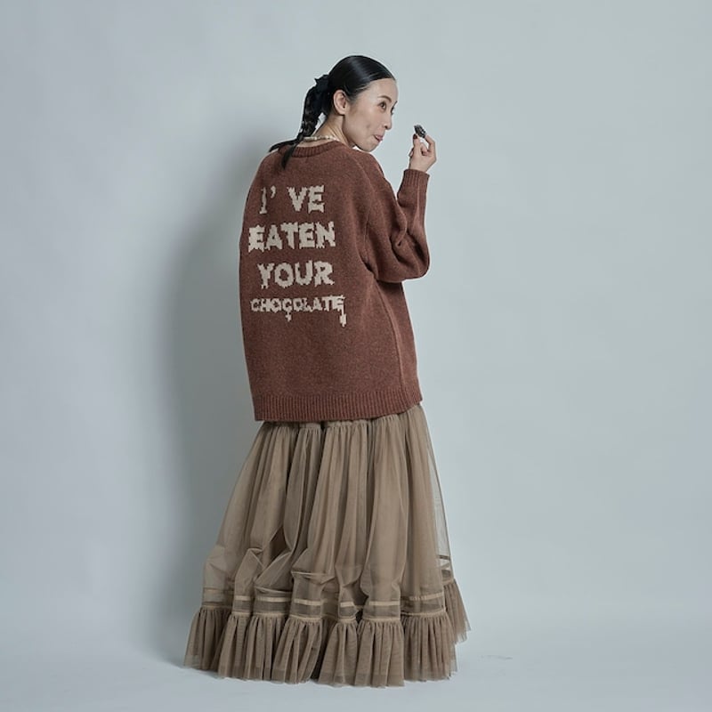 THOMAS MAGPIE I'VE EATEN YOUR CHOCOLATE knit【22