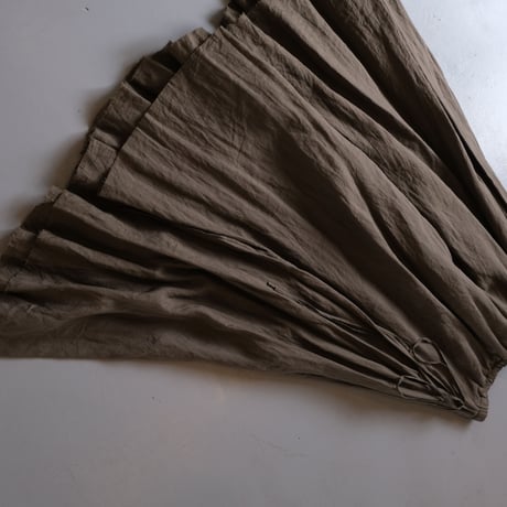 suzuki takayuki   　 long skirt Ⅰ　   khaki