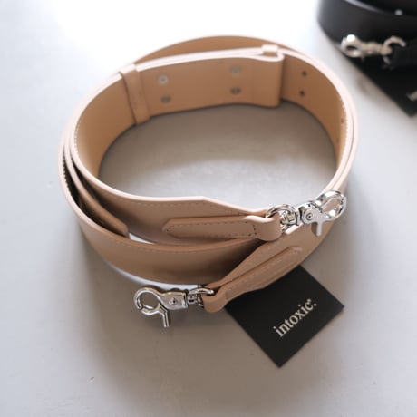 intoxic.　LEATHER STRAP silver　AC-007G