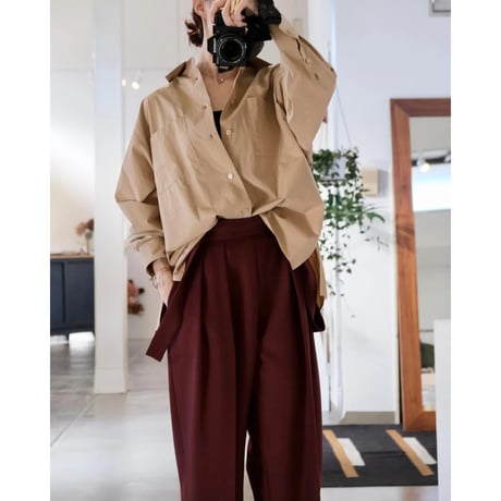 SINME Wポケットシャツ    SS15-01