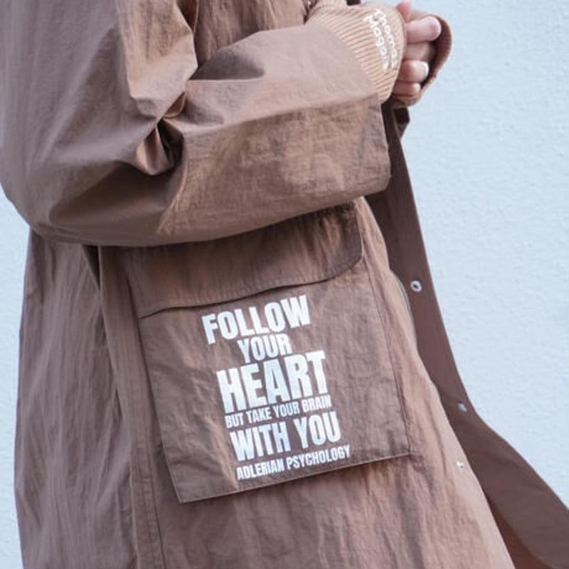 THOMAS MAGPIE nylon coat LOW【2221205】 | geep 