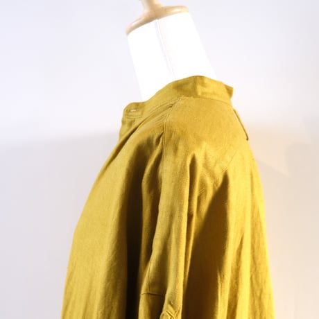 suzuki ytakayuki    peasant dress    mustard