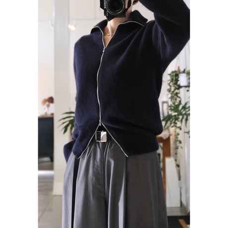 BATONER Woman CASHMERE FOX DRIVERS KNIT