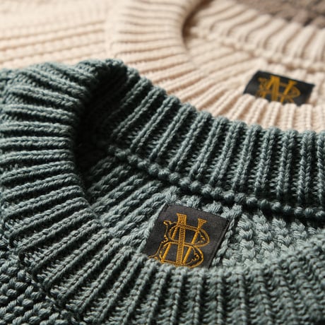 BATONER　 Men　SIGNATURE CREW NECK　BN-22FM-030
