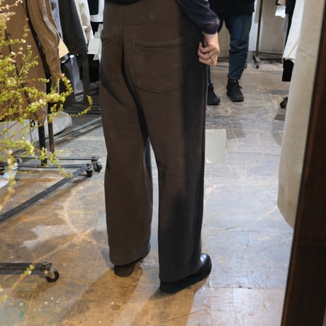 suzuki takayuki   sweat pants / wide-straight