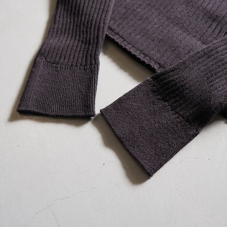 THOMASMGPIE　rib knit turtle【2214737】