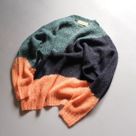 THOMAS MAGPIE　　hand knit pullover【2224731】