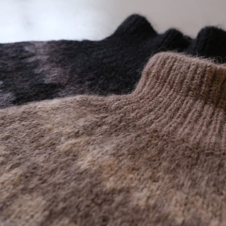 BATONER　 Women MOHAIR NORDIC CAPE    BN-22FL-051