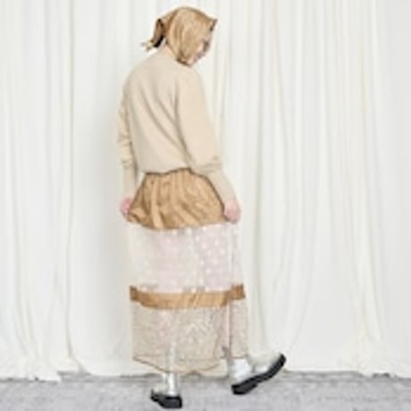 THOMAS MAGPIE　Paisley×Spangle Tulle skirt　2253604