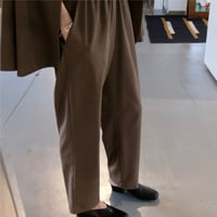 SINME  ギャザーパンツ  SS16-07   カーキ