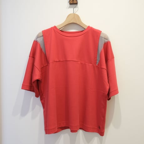 NAKAGAMI　メッシュショルダーカットソー　N0122S0007