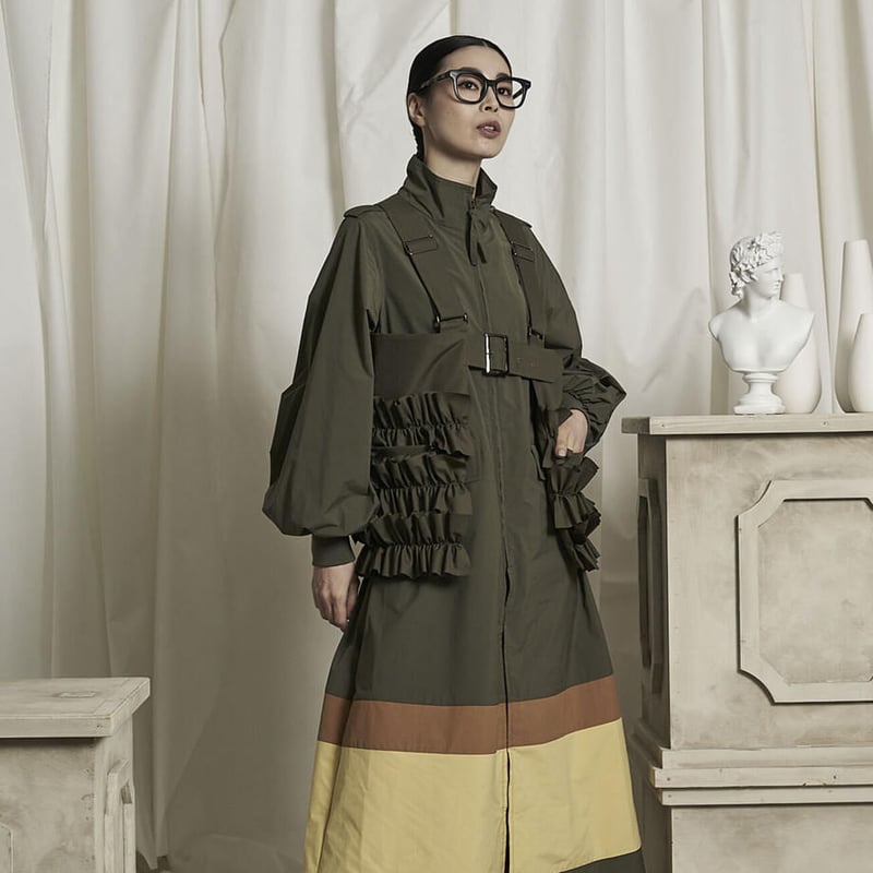 maru❤︎THOMASMAGPIE フリルベスト トーマスマグパイ＞フリルポケットベスト | s.cute