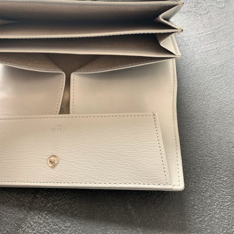 cardboard long wallet　 gray