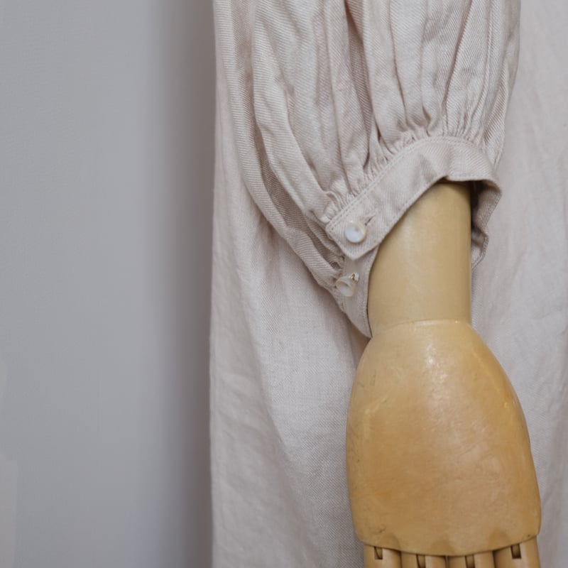 suzuki takayuki puff-sleeve dress