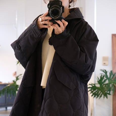 VACHEMENT   Cotton Nylon Quilted Mods Coat
