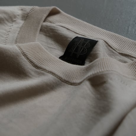 BATONER　Unisex SUPERIOR MERINO CREW NECK　BN-21FU-003