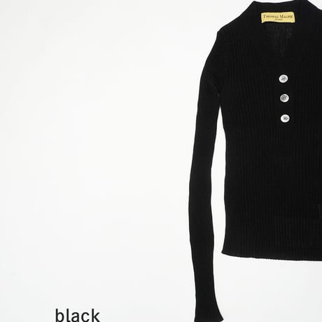 THOMAS MAGPIE　rib top【2231704】
