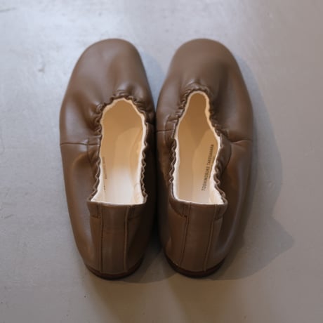 BEAUTIFUL SHOES　BALLETSHOES　BSS1712012　KAHKI BROWN