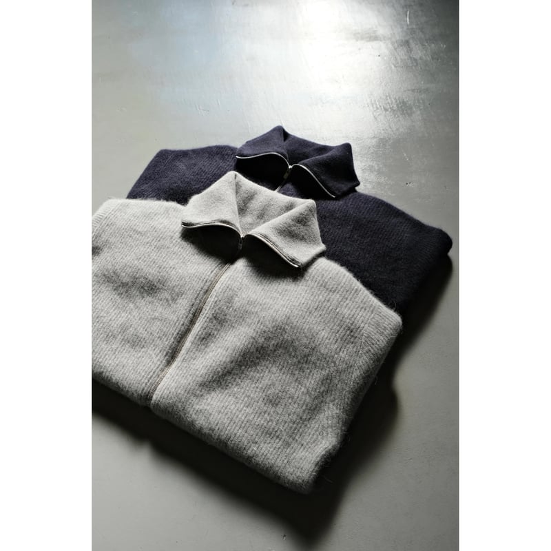 トップス BATONER Cashimere Fox Ds Knit レディース】CASHMERE FOX DRIVERS KNIT | BATONER(バトナー