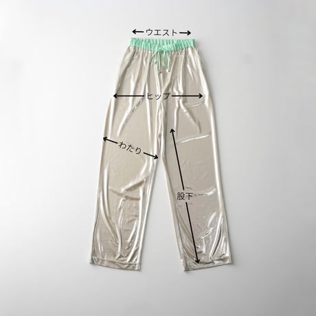 THOMAS MAGPIE  Shiny Metallic Pants  2261305